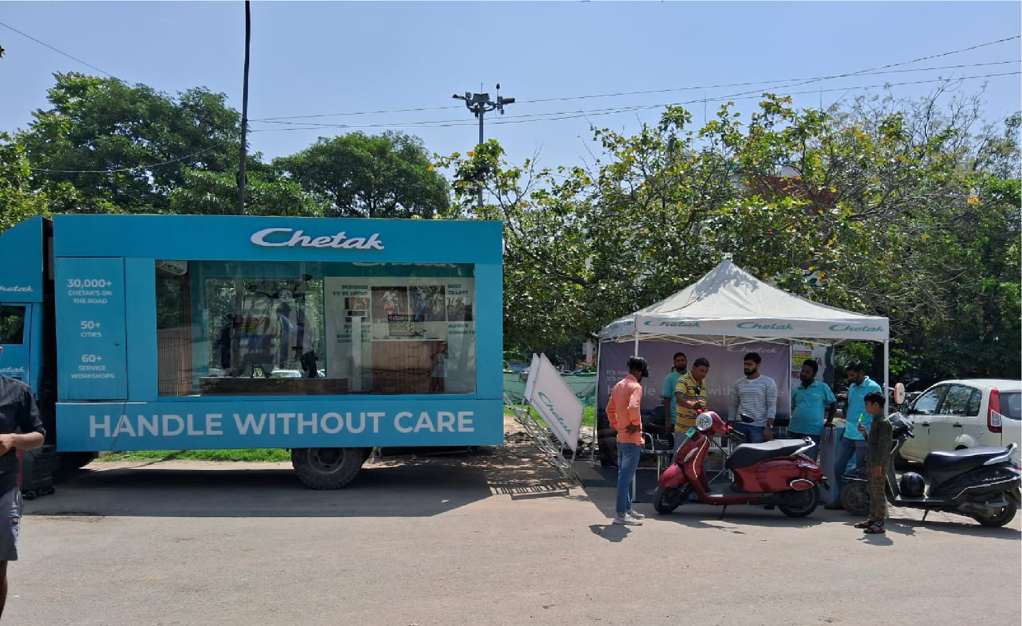 Mobile Display Van Activation Unit