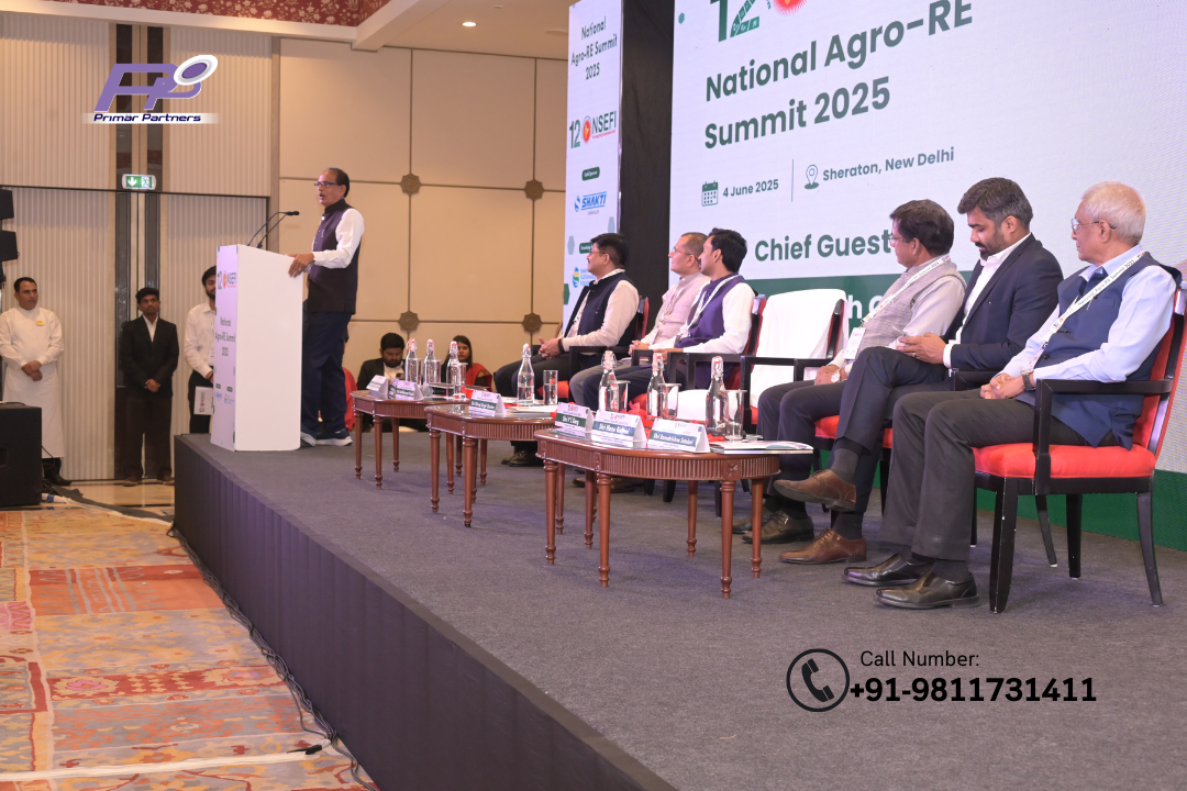 Chief Guest Hon'ble Shivraj Singh Chouhan addressing delegates at Sheraton New Delhi