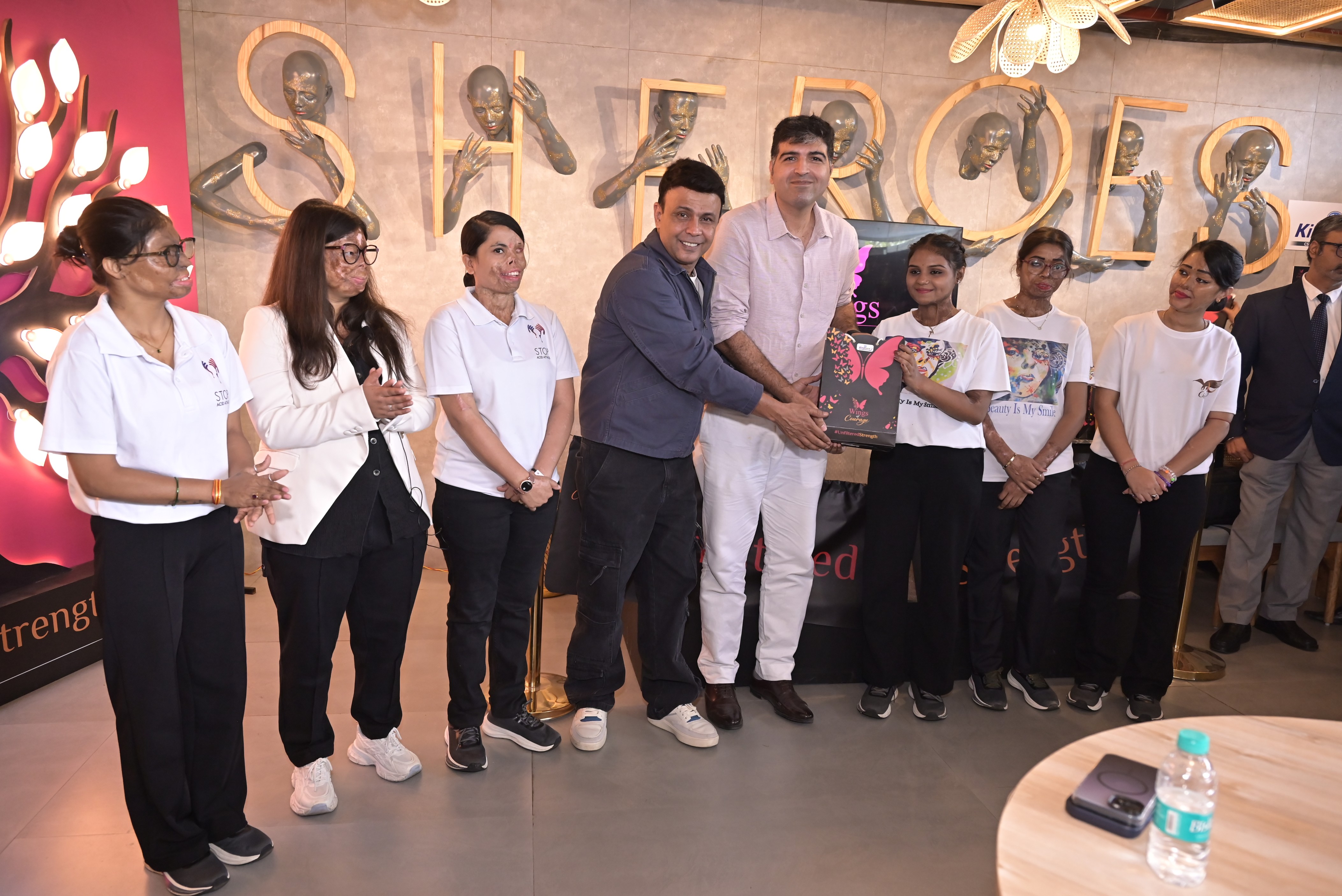 mankind pharma sheroes cafe event