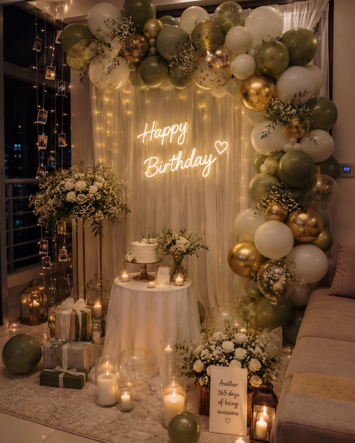 Birthday Setup