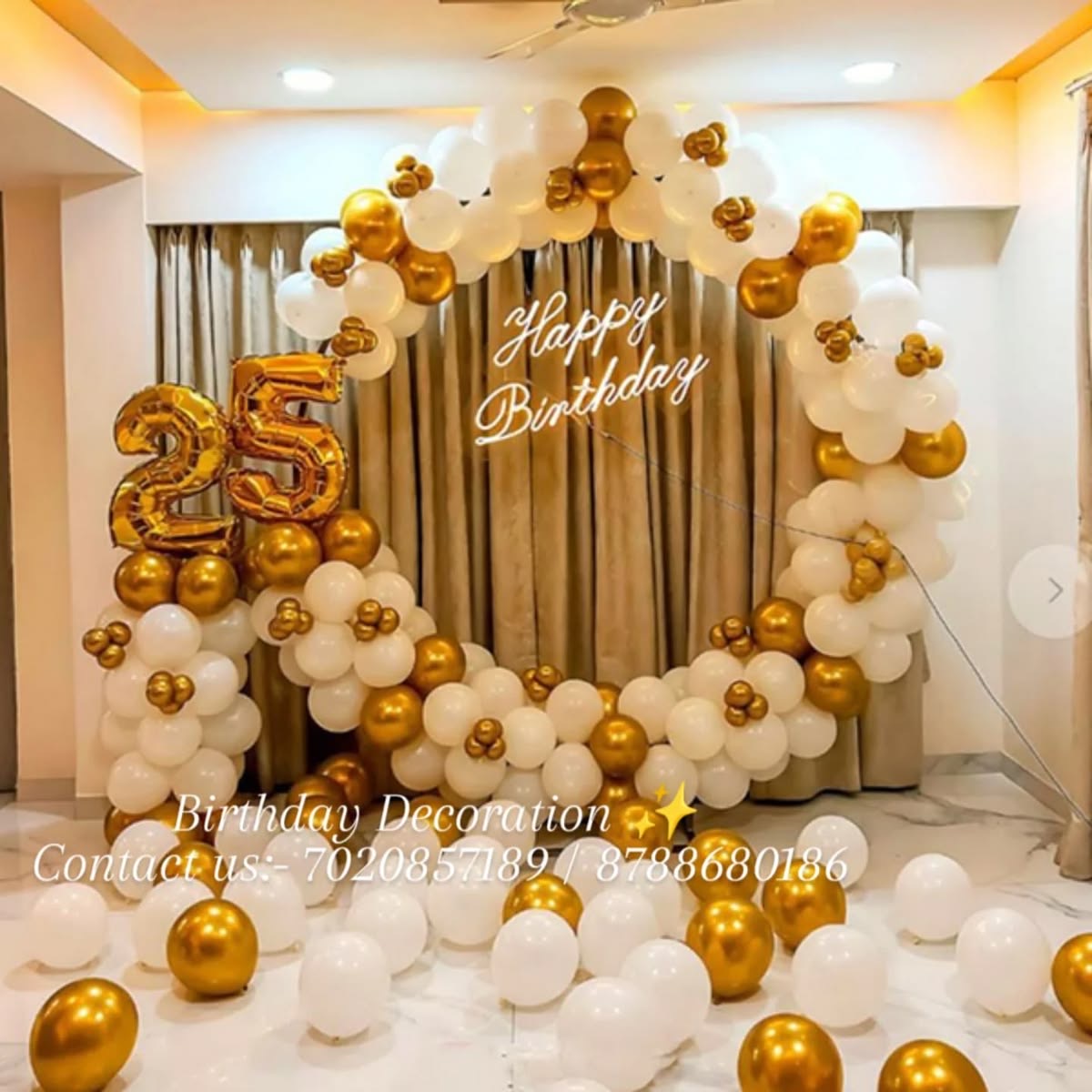 Birthday Setup